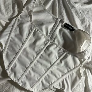 pretty little thing corset tank top